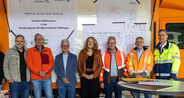 Neubau der bundeseigenen Straßenmeisterei in Völklingen mit der LEG Service